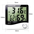 Indoor Digital Hygrometer | https://www.bestnamebadges.com