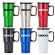 20 oz Economy Contoured Stainless Steel Mug | https://www.bestnamebadges.com