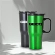 20 oz Economy Contoured Stainless Steel Mug | https://www.bestnamebadges.com