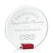 Bowie Award - Red | https://www.bestnamebadges.com