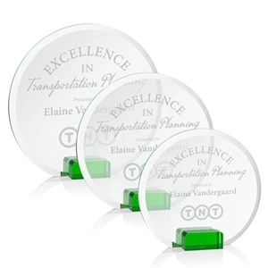 Bowie Award - Green | https://www.bestnamebadges.com