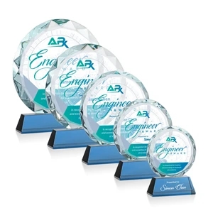 Stratford VividPrint™ Award - Sky Blue | https://www.bestnamebadges.com