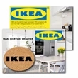 Post Card with Oval Cork Coaster | https://www.bestnamebadges.com
