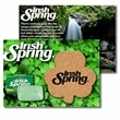 Post Card with Shamrock Cork Coaster | https://www.bestnamebadges.com