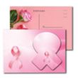 Post Card with Full Color Awareness Ribbon Coaster | https://www.bestnamebadges.com