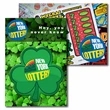 Post Card with Full Color Shamrock Coaster | https://www.bestnamebadges.com