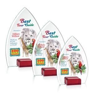Aylin VividPrint™ Award - Red | https://www.bestnamebadges.com