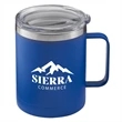 14 oz Stainless Steel Camping Mug | https://www.bestnamebadges.com
