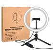 10"LED Ring Light With Tripod Stand Phone Holder | https://www.bestnamebadges.com