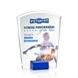 Lola VividPrint™ Award - Blue | https://www.bestnamebadges.com