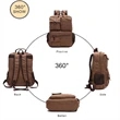 Durable Canvas Backpack | https://www.bestnamebadges.com