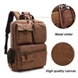 Durable Canvas Backpack | https://www.bestnamebadges.com
