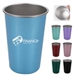 17 Oz Stainless Steel Shatterproof Pint Cup | https://www.bestnamebadges.com