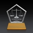 Genosee on Base (3D) - Amber | https://www.bestnamebadges.com