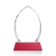 Wilton Award on Newhaven Base - Red | https://www.bestnamebadges.com