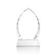 Wilton Award on Newhaven Base - Clear | https://www.bestnamebadges.com