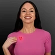 Perfect 10 Heart Blinking Lights | https://www.bestnamebadges.com