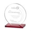 Victoria Award - Red | https://www.bestnamebadges.com