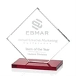 Wellington Award - Red | https://www.bestnamebadges.com