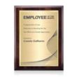 Farnsworth/TexEtch - Cherry/Gold | https://www.bestnamebadges.com