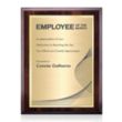 Farnsworth/TexEtch - Cherry/Gold | https://www.bestnamebadges.com
