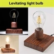 Magnetic Levitating Floating Wireless Bulb | https://www.bestnamebadges.com