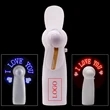 Message Editable Mini Flash LED Fan | https://www.bestnamebadges.com