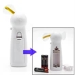 Message Editable Mini Flash LED Fan | https://www.bestnamebadges.com