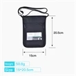 Neck Wallet Travel Pouch | https://www.bestnamebadges.com
