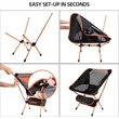 Portable Lightweight Folding Camping Chair | https://www.bestnamebadges.com