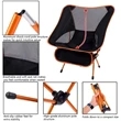 Portable Lightweight Folding Camping Chair | https://www.bestnamebadges.com