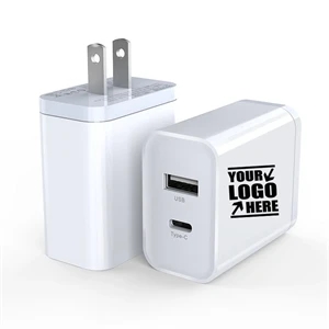 USB C Wall Charger,30W Dual Port