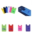 Vertical Silicone Cell Phone Wallet | https://www.bestnamebadges.com