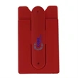 Silicone Phone Wallet With Stand | https://www.bestnamebadges.com