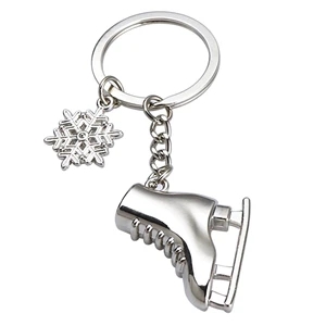 Ice skates keychain