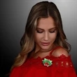 LED Merry Christmas Flashing  Lights | https://www.bestnamebadges.com