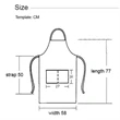 12 oz. Woven knitted Adjustable Kitchen Aprons w/ 2 Pockets | https://www.bestnamebadges.com