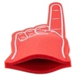 16" Foam Hand | https://www.bestnamebadges.com