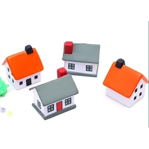 House shaped stress reliever