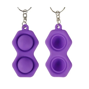Simple Dimple Fidget Toy Keychain