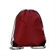 Polyester Drawstring Bag w/ Reinforced Corner (13.5"x16.5") | https://www.bestnamebadges.com
