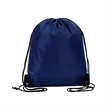 Polyester Drawstring Bag w/ Reinforced Corner (13.5"x16.5") | https://www.bestnamebadges.com