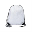 Polyester Drawstring Bag w/ Reinforced Corner (13.5"x16.5") | https://www.bestnamebadges.com