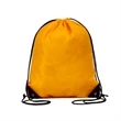Polyester Drawstring Bag w/ Reinforced Corner (13.5"x16.5") | https://www.bestnamebadges.com