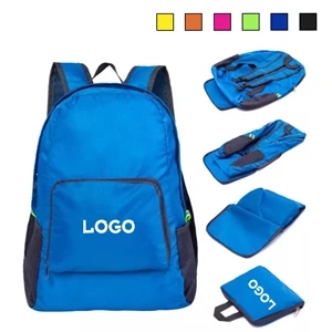 Foldable Hiking Backpack | https://www.bestnamebadges.com