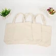 Cotton Canvas Reusable Tote Bags | https://www.bestnamebadges.com