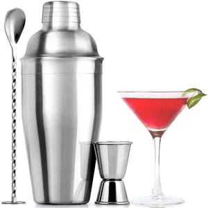 24 Ounce Mixed Drink Shaker Set-3 Pieces