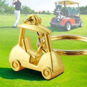 Golf car keychain