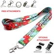 Dye-Sublimation Lanyards - 25 pcs Minimum | https://www.bestnamebadges.com