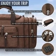 Canvas Travel Duffel Bag | https://www.bestnamebadges.com